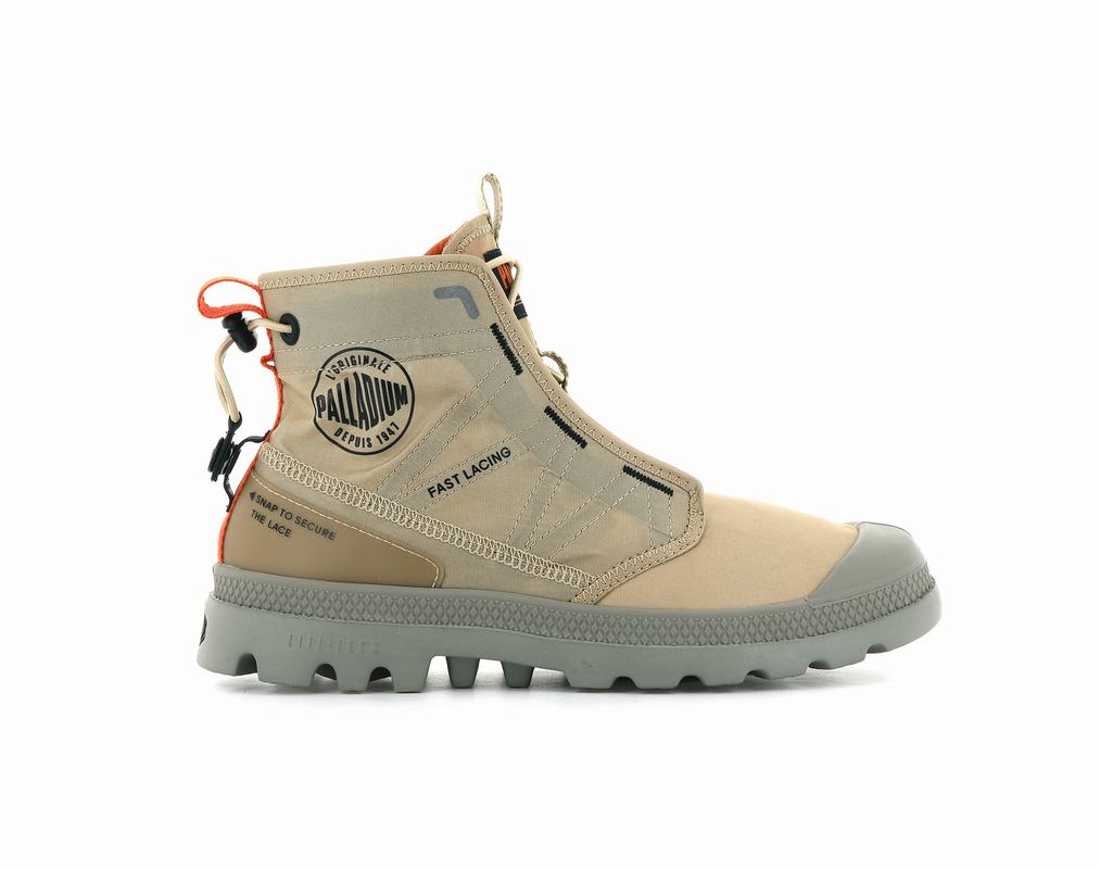 Palladium Pampa Travel Lite Muške Čizme Kaki Boja ||IS7609851||